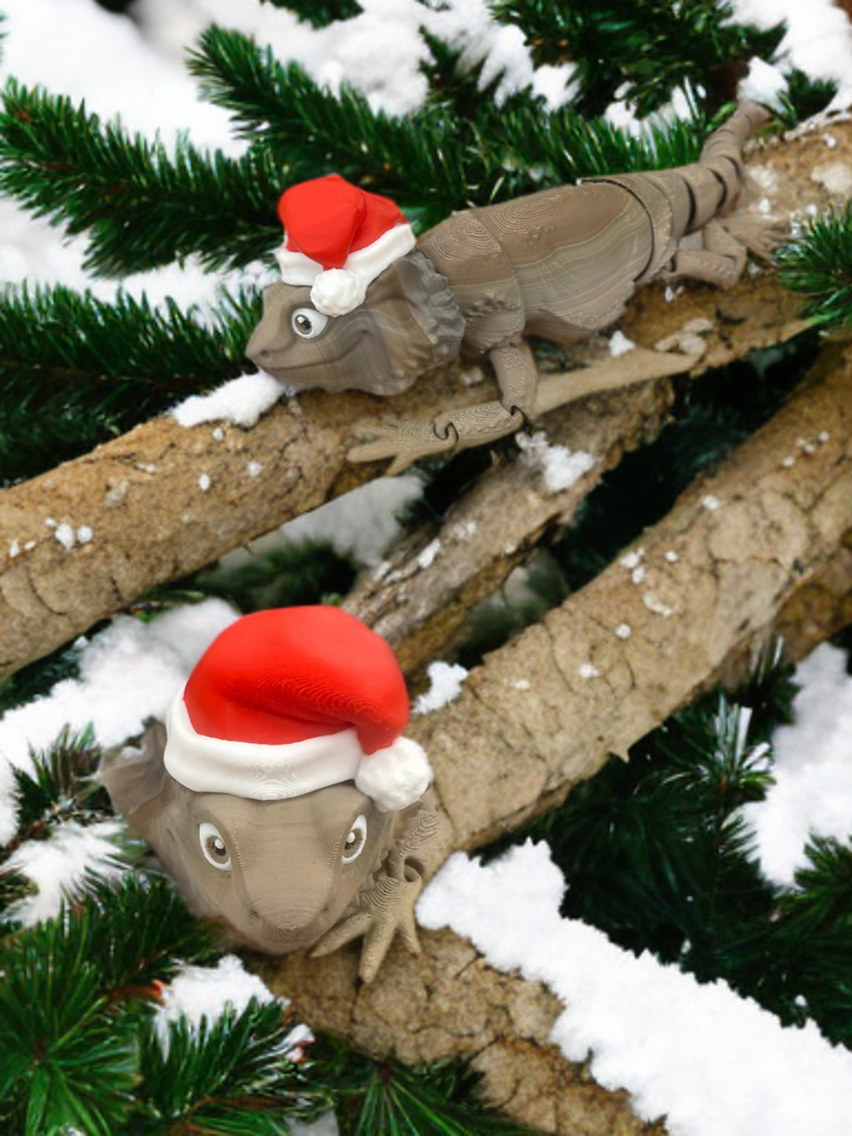 Articulated Bearded Dragon