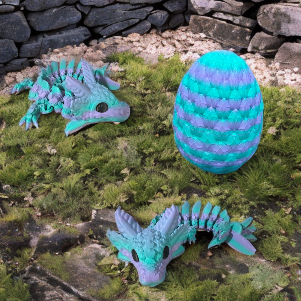 Articulated Medium Axolotl Dragon