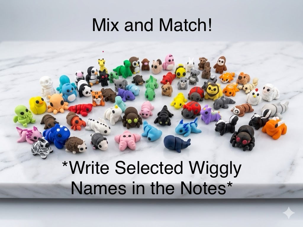 Mix and Match Wigglies