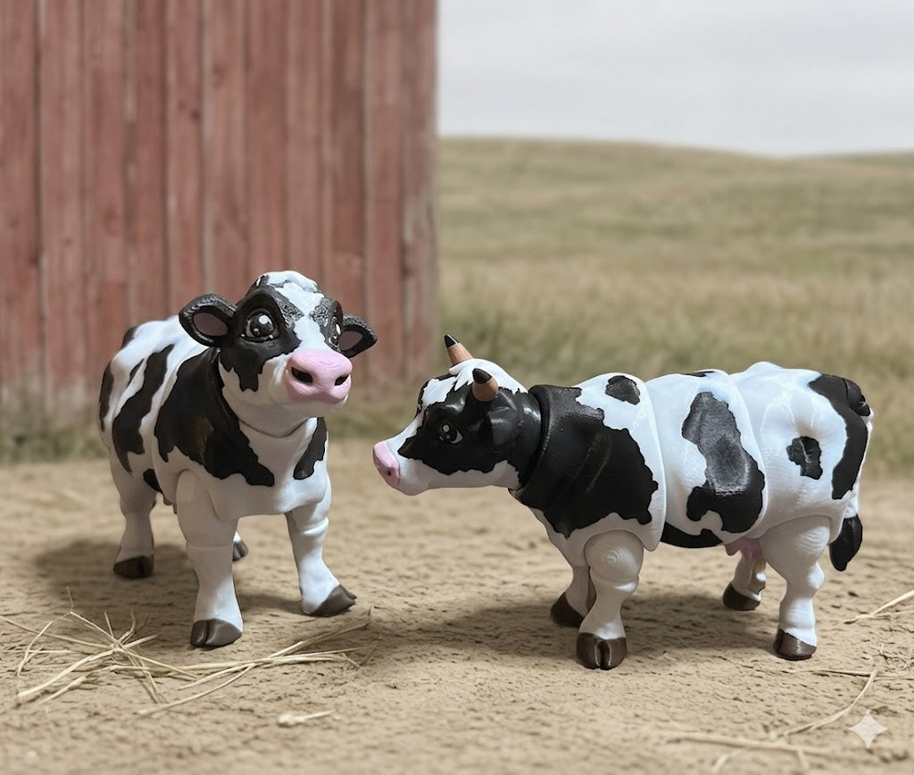 Articulated Dairy Cow