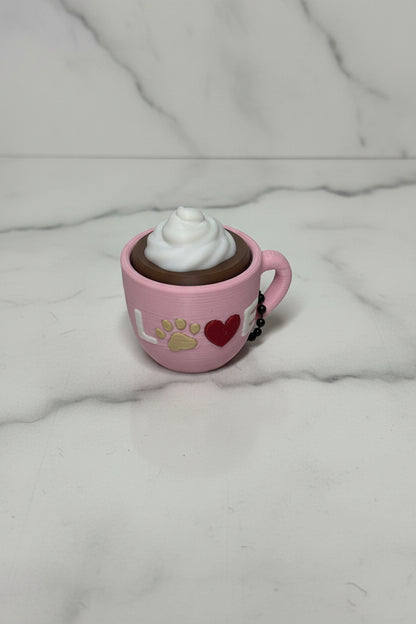 Clicker Keychains- Drinks ☕️