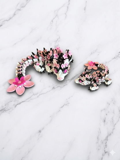 Articulated Cherry Blossom Dragon