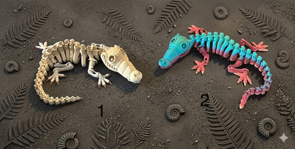 Articulated Small Skelly Alligator