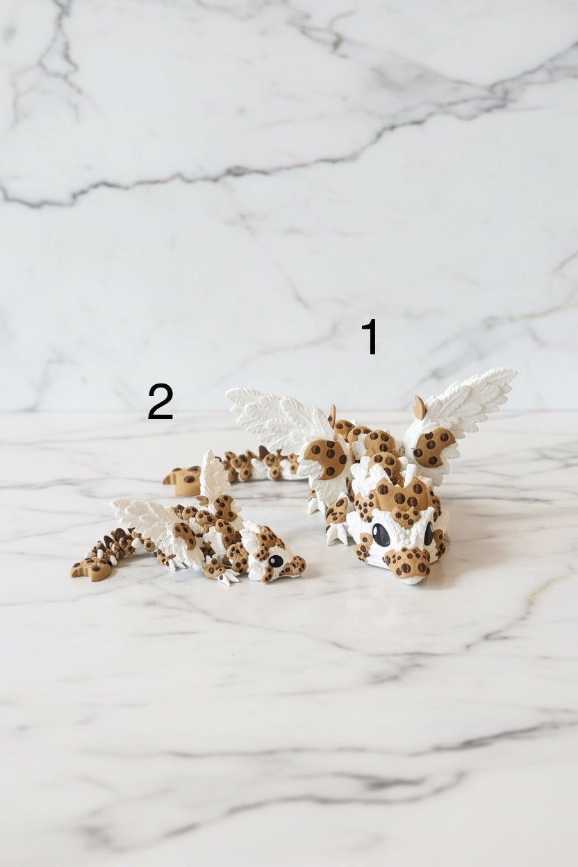 Articulated Milk & Cookie Dragon