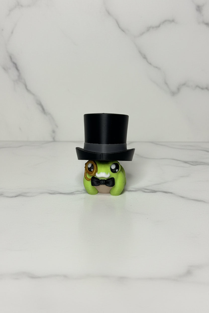 Fancy Toad Clicker Keychains