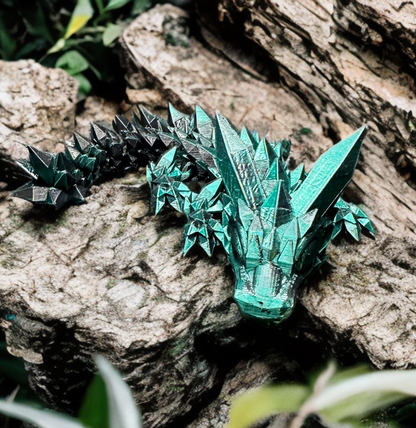 Articulated Medium Crystal Dragon