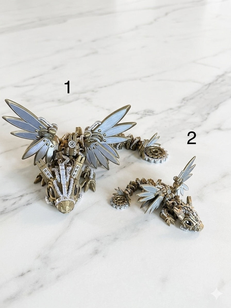 Articulated Steampunk Dragon