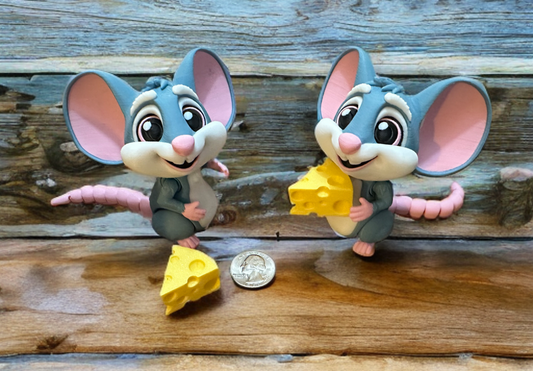 Articulated Mouse w/ Cheese