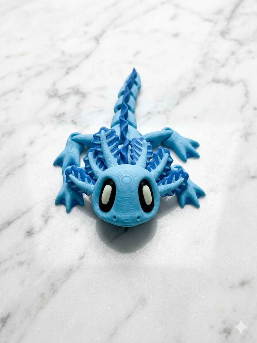 Articulated Magnetic Axolotl
