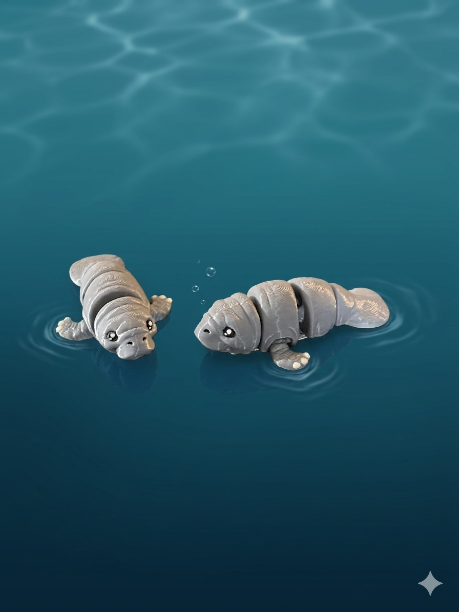 Articulated Small Manatee