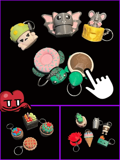 Clicker Keychains