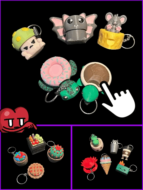 Clicker Keychains