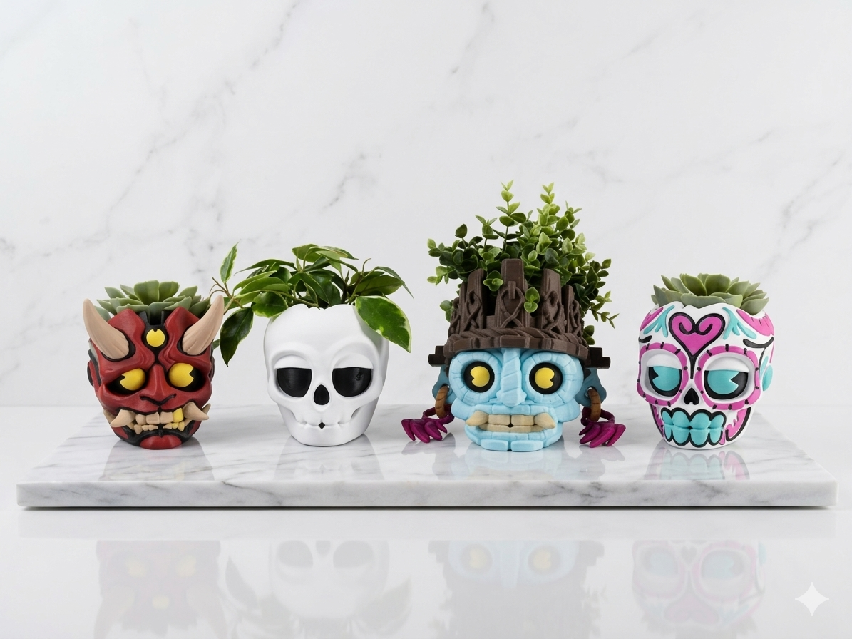 Edgy Plant Pots