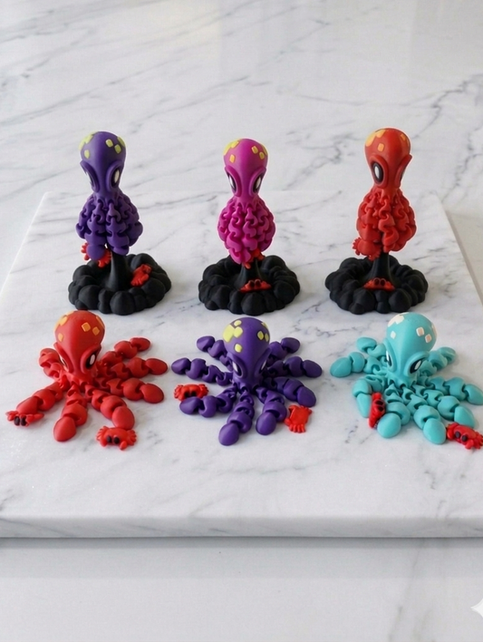 Articulated Magnetic Octopus