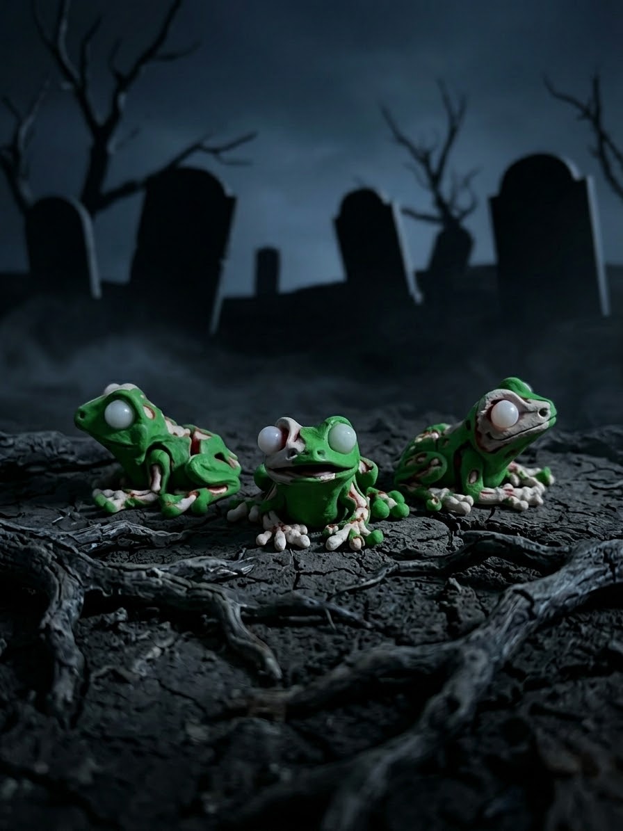 Articulated Small Zombie Frog
