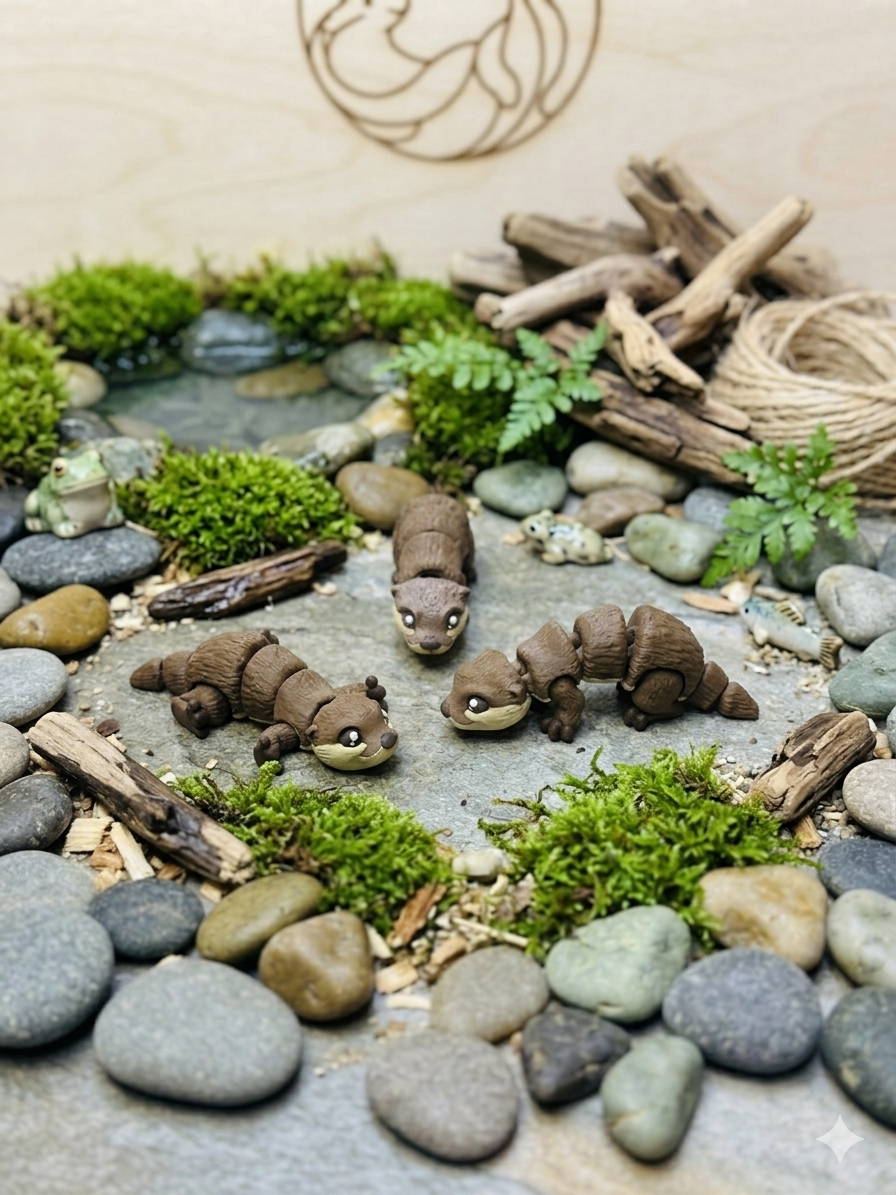 Articulated Small River Otter 🦦