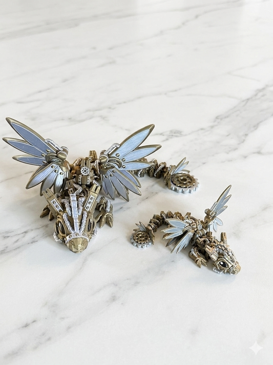 Articulated Steampunk Dragon