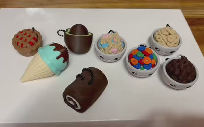 Clicker Keychains- 🧁 Food & Treats